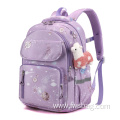 Custom 4 colors full printing custom design children school bags large capacity kids backpack books school bag